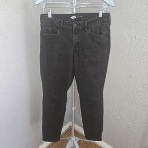 Old Navy Women's Pop Icon Skinny Black Jeans